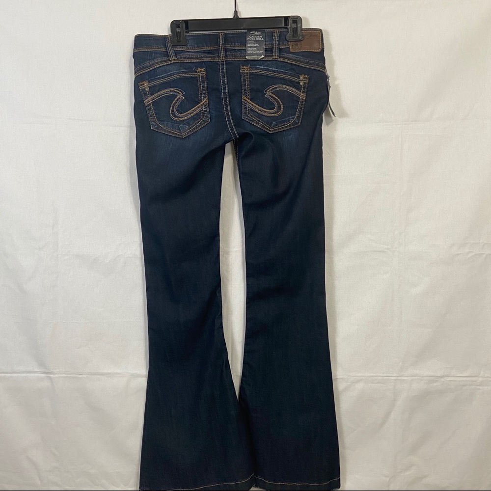 Silver Jeans Camden Rose Bell Low Rose Jeans W30 L33 NWT